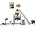 Semi-Automatic Grain Packing Machine with Double Bucket Belt Conveyor