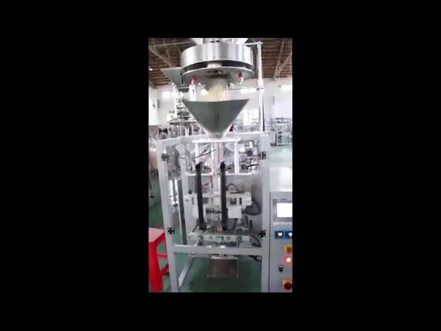 Dosering ved volumetrisk fyldkopper linser ris sukkerpakning maskine lodret formfyld forseglingsmaskine