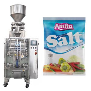 lodret automatisk posen saltpakning maskine